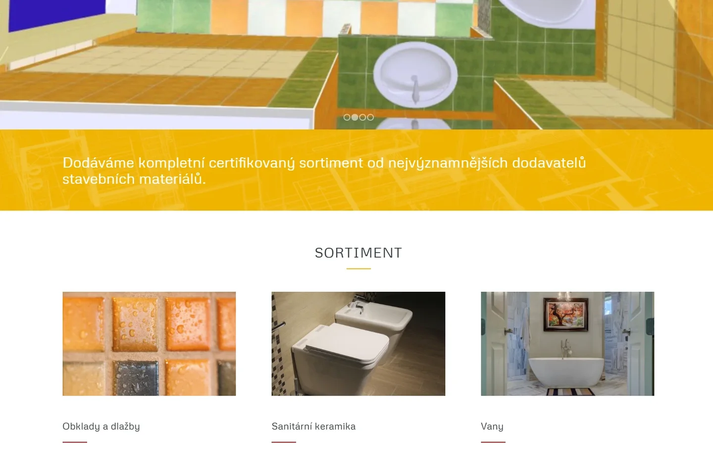 Původní web: Koupelny KLZ